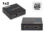 Divisor de HDMI Splitter 1x2 + Fonte - GC