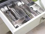 DIVISOR DE TALHERES INOX 280 X 450mm PARA GAVETA FGVTN