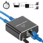 Divisor Ethernet Pushua Gigabit de 1 a 2 1000 Mbps com alimentação USB