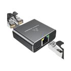 Divisor Ethernet Rj45 De 1000mbps Adaptador De Rede De 1 A 2 Saídas Com Cabo De Alimentação Usb - other