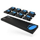 Divisor extensor HDMI OREI 4K 1x8 sobre cabo CAT 6/7 de 165 pés