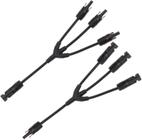 Dmti Conector Mc4 3 Vias Y Cabo Ligação Paralelo Painel