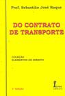 Do Contrato de Transporte - Coleção Elementos de Direito - Ícone
