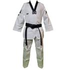 Dobok Taekwondo Canelado POP Adulto Homologado CBTKD - MKL