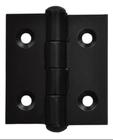 Dobradica 40x40 porta janela abrigo tela *kit 3 pcs* - preto