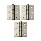 Dobradiça Inox Com Rolamento 3 X 2,5 Escovada - Cartela C/03