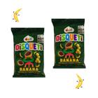 Doce Disqueti Sabor Banana, Bluberry ou Cranberry Novidade -Kit com 2 pacotes!