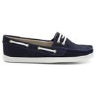 Dockside Feminino Couro Estilo Conforto Casual