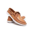 Dockside Masculino Casual Mocassim de Couro Legitimo