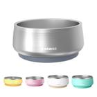 Dog Bowl Pawaii Dog Food Water Bowl em aço inoxidável 1L