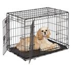 Dog Crate Midwest Homes para animais de estimação iCrate Double Door 30 cm