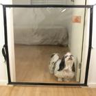 Dog Door Mabuu Tela de Proteção para Portas - 70 cm x 100 cm - Preto