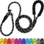 Dog Leash TagMe Slip Lead, reflexivo de 6 pés para raças grandes