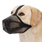 Dog Muzzle Crazy Felix Soft Mesh para cães pequenos, médios e grandes