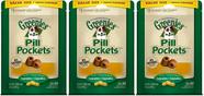 Dog Treats Greenies Pill Pockets, bolsa de cápsulas, frango, 450 g