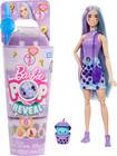 Doll Barbie Pop Reveal Bubble Tea com boneca moderna e animal de estimação 3+