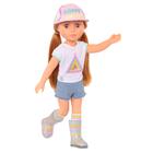 Doll Glitter Girls Astrid 35 cm com roupa de acampamento para crianças a partir de 3 anos