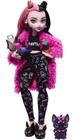 Doll Monster High Draculaura Creepover Party com morcego de estimação