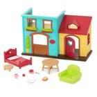 Dollhouse Playset Li'l Woodzeez Li'l Nextdoor Neighbors