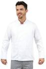 Dolmã Chefe Cozinha Masculino Branco - Camisa Masculina Chefe de Cozinha - DEMORGAN