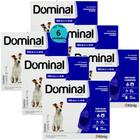 Dominal pipeta para cães 5,1 a 10kg 1ml azul kit com 6 prevenção pulgas e carrapatos - Konig