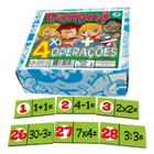 Jogo Infantil Educativo 4 Operações Matemáticas +7 Anos Coluna 0904 -  Papelaria Criativa