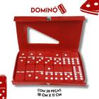 Domino De Osso Vermelho Profissional - Pedras Grandes - Nybc