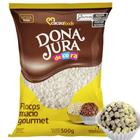 Dona Jura Flocos Macio Chocolate Branco - 500G