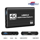 Dongle de captura de vídeo HDMI para USB 4K 60Hz com suporte HDCP