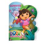 Dora Aventureira Convite c/8 - Festcolor