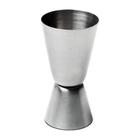 Dosador de Aço Inox Duplo Jigger para Drinks Coquetéis Lyor