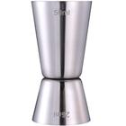 Dosador De Bebidas Duplo Inox 50Ml / 25Ml