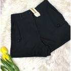 DOUTORAS MODAS Shorts Alfaiataria Confortavel e Elegante 9249