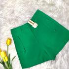 DOUTORAS MODAS Shorts Alfaiataria Confortavel e Elegante 9249