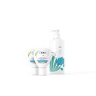 Dove Body Wash - 2 Refis Concentrados com Frasco Reutilizável