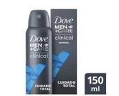 Dove Desodorante Aerosol Men+Care Clinical Cuidado Total 150ml