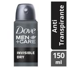 Dove Men Desodorante Aerosol Antiperspirante Invisible Dry 89G
