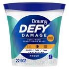 Downy Defy Dano Total-lavagem Contas de Condicionamento de Tecido, Amaciante de Tecido, Fresco, 22,9 Onças