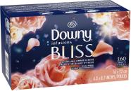 Downy Infusions Bliss Lenço Amaciante P/ Secadora 160 folhas