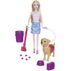 Dream Doll Boneca Lovely Dogwalker 30cm Passear com Cães - Candide