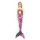 Dream Doll Boneca Sereia - Fashion Doll Rosa