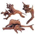 Driftwood WDEFUN Natural para decoração de aquário 7-11", 3 peças