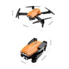 Drone com câmera dupla 4k hd fpv controle remoto brinquedos presentes para meninos meninas com altitude hold modo sem cabeça ajuste de velocidade de início de uma tecla