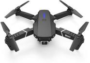 Drone E88 Pro Dual Câmera HD WiFi Resistente Bolsa Viagem Controle Fácil