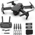 Drone E88 Pro Kit 1 à 3 Baterias Com Câmera 4K HD Manobras - DronePro