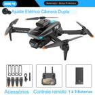 Drone P10 Pro Kit 1 à 3 Baterias Anti-Obstáculos Com 2 Câmeras 4KHD Manobras