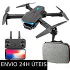 Drone Profissional S89, com Câmera 4K, App Completo Video/Foto, Wi-Fi, Voo 360 e Retorno, com Bolsa