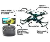Drone quadricoptero techspy + camera filmadora bateria extra - Polibrinq