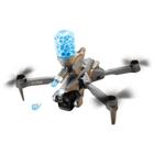 Drone Três Câmeras K11 Max Sem Escova 8K HD Wifi 5G Arma Gel