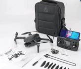 Drone ZLL SG907 Max con bolso com dual câmera 4K preto 5GHz 2 baterias